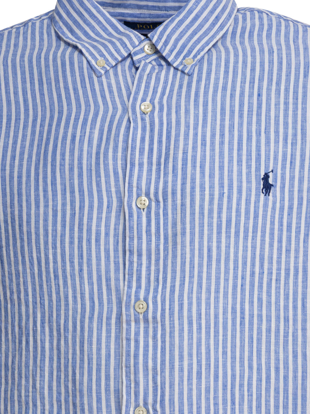 Polo Ralph Lauren Striped Linen Shirt Shirts - Blue | 5c745efaf8e29af7c88d72fab69925df75db6660