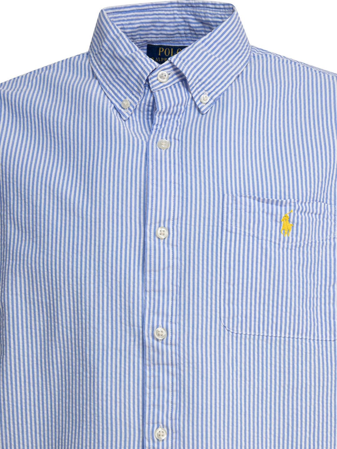 Polo Ralph Lauren Seersucker Shirt Shirts - Light blue | 13eb8fcce302a5b996658a39079c29a91b5bca4d