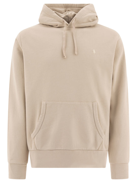Cotton Loopback Hoodie Sweatshirts Grey