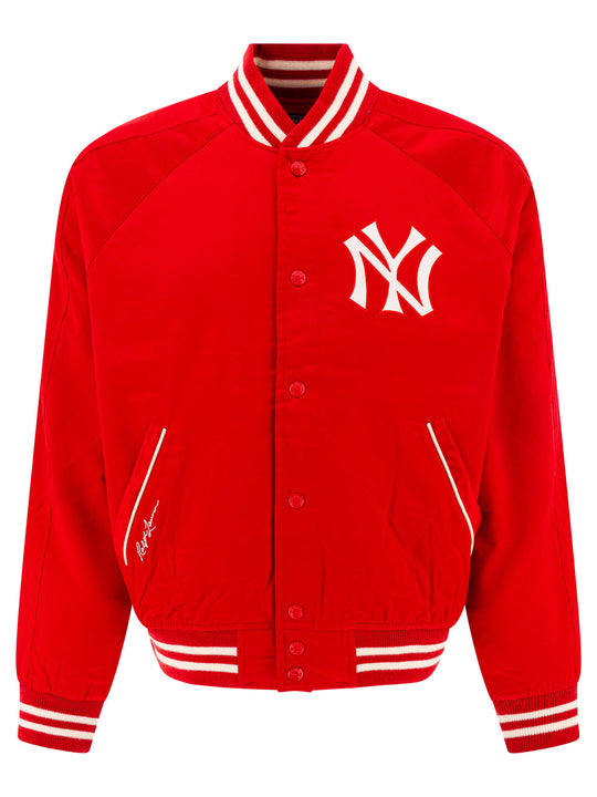 Yankees Polo Ralph Lauren Jackets And Coats Red