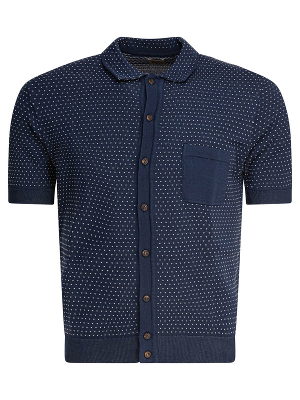 Juneau Polo Shirts Blue