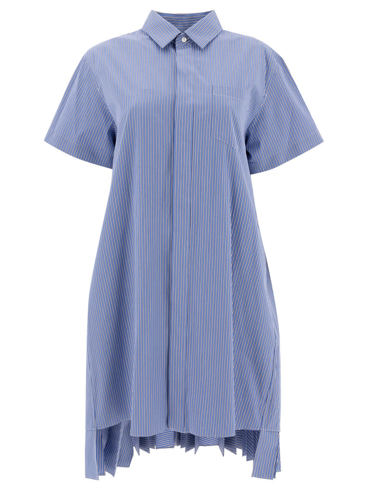 Sacai Shirt Dress Dresses - Blue | 8fa05d40fdc293b8439336a63da4267cdfb6f02f