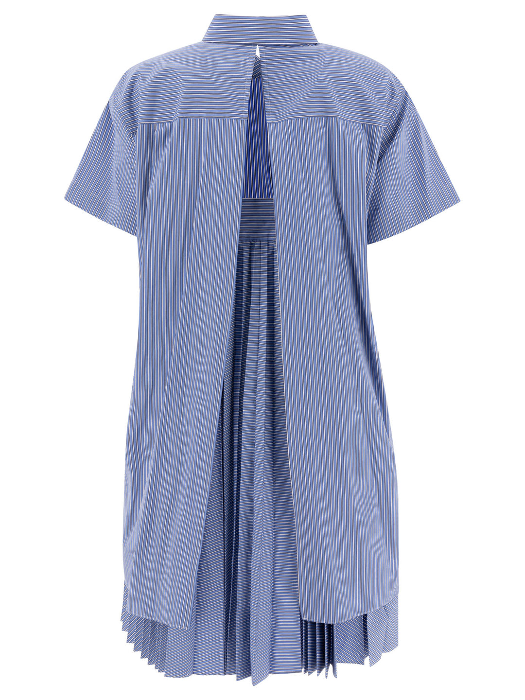 Sacai Shirt Dress Dresses - Blue | b90ff5736cada80b5f06f8e79927a168066a194a