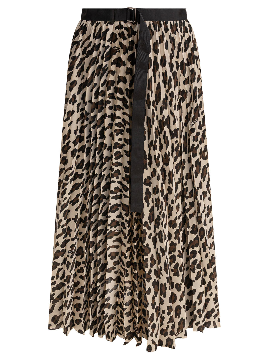 Sacai Leopard Skirt Skirts - Beige | 890746f103f2eaa4a898c79996a87ffc2ee16d8a