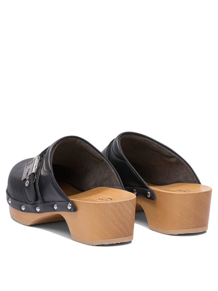 Scholl Pescura Clog 50 Blk&Honey Ltre
50mm Heeled shoes - Black | 239f92b16c6450e8449c423a0cbad82e5be7426d