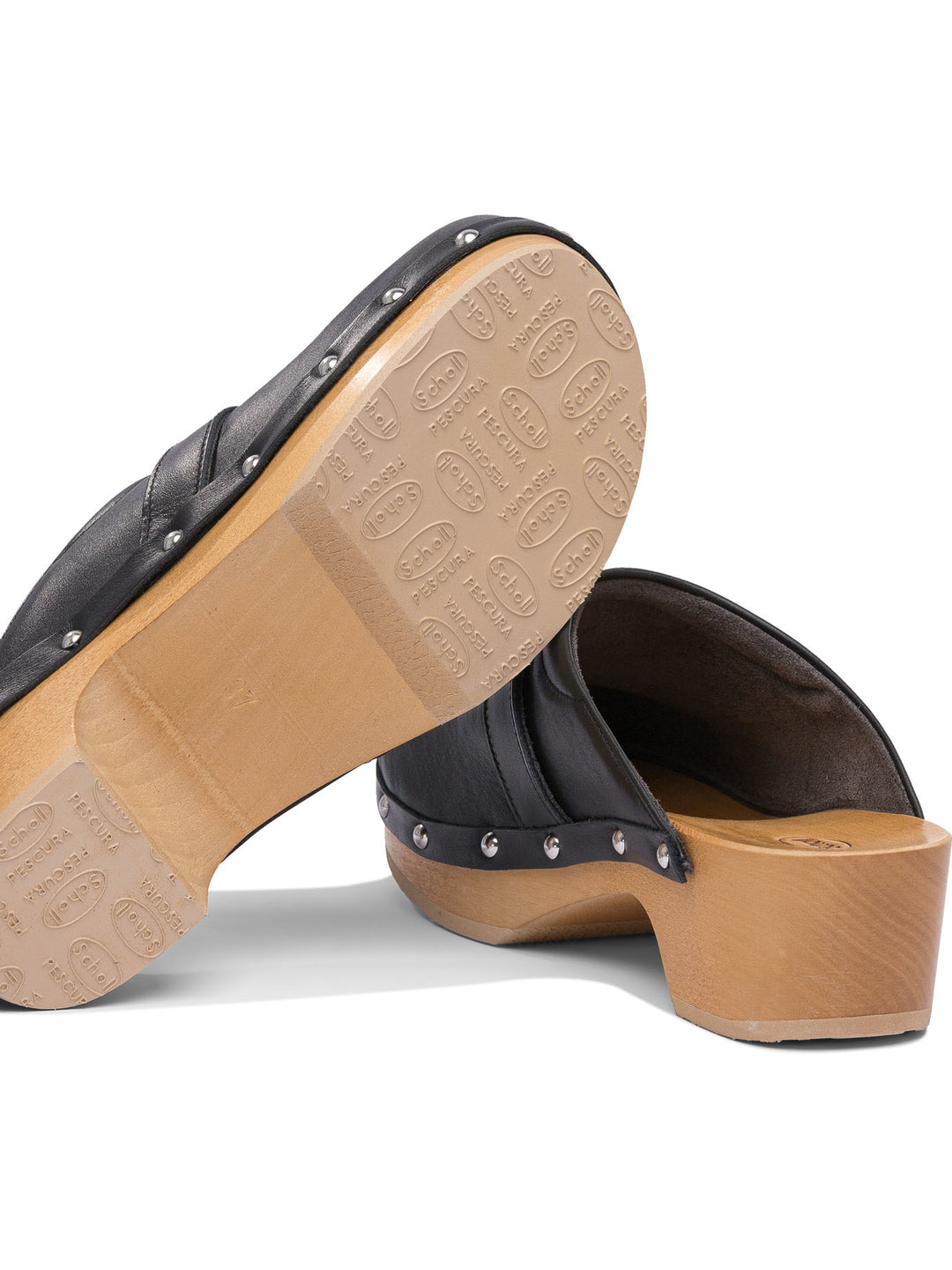 Scholl Pescura Clog 50 Blk&Honey Ltre
50mm Heeled shoes - Black | 2f857f6a0cb5f2fa70bfb888c85e68a3bd1bbceb