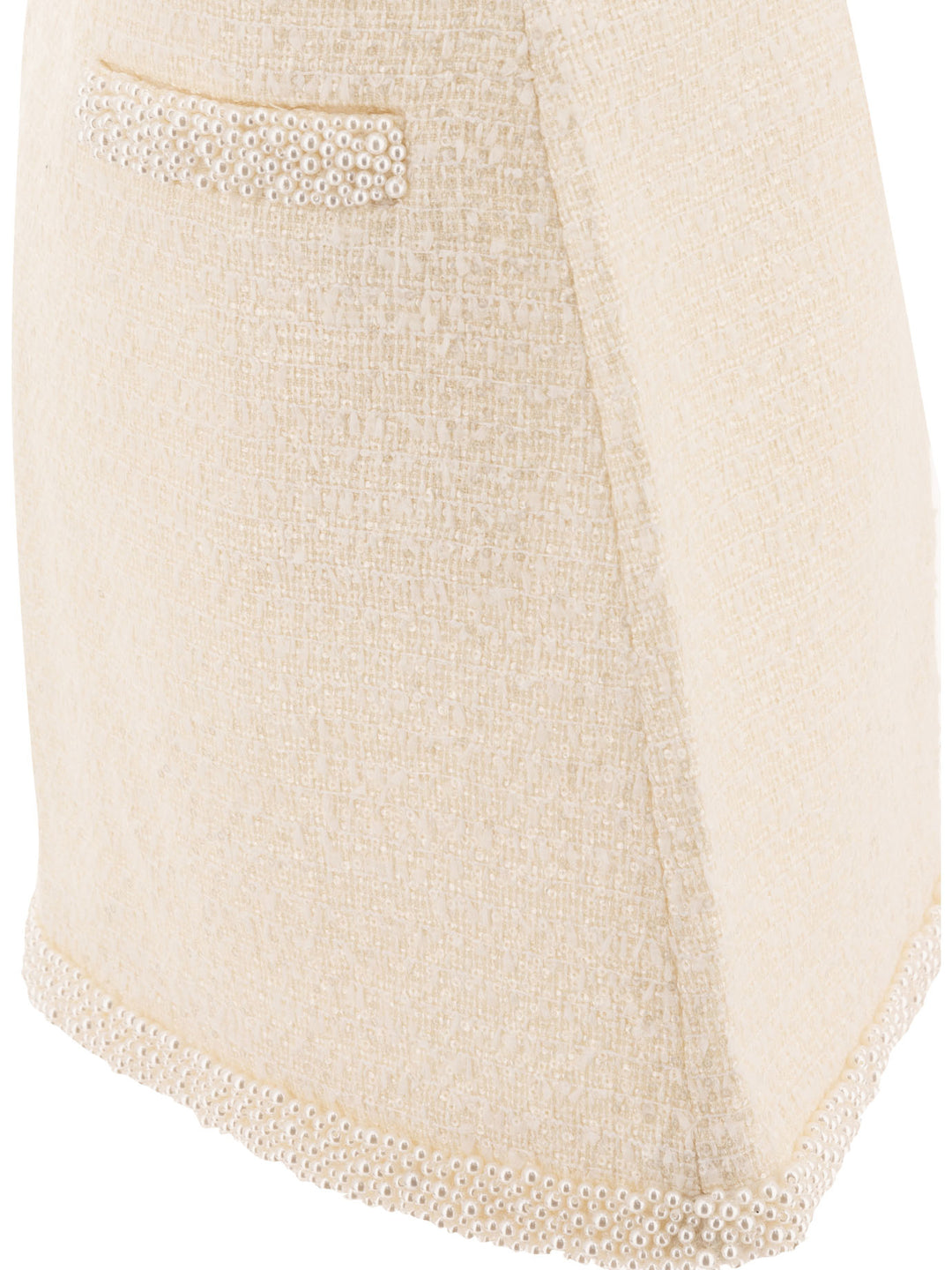 Self-Portrait Beaded Miniskirt Skirts - Beige | c952ed85682000e77357f067e34eab77f50904ee