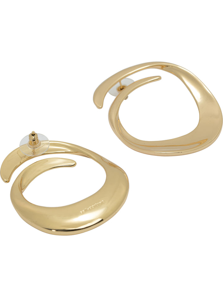 Self-Portrait Spiral Earrings Jewels - Gold | a04b812f13a12c9dad74742fc25882901280a750