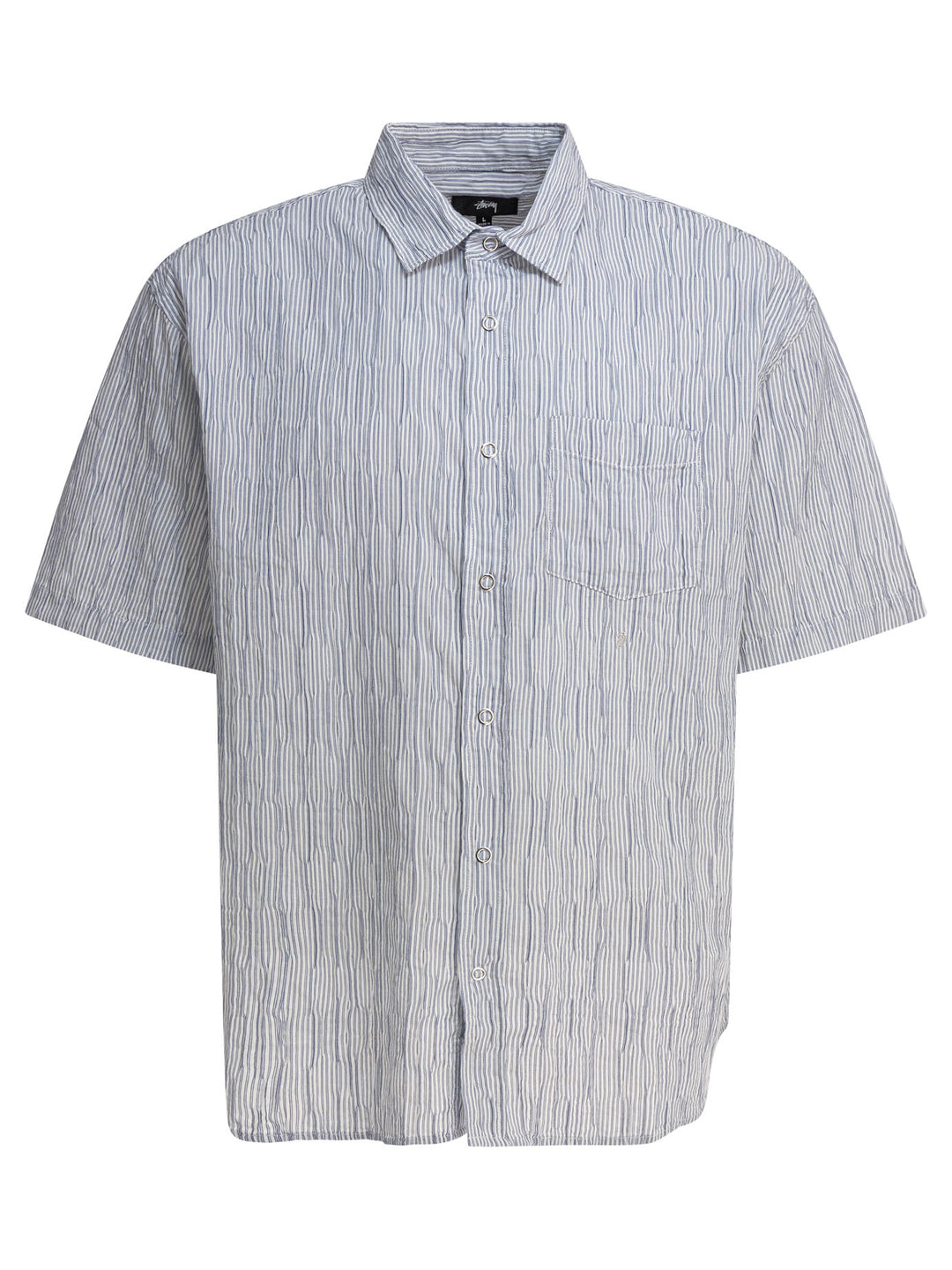 StüSsy  Shirts - Blue | 95146e458e6e39224c5ef432848a24dd9ecd3877