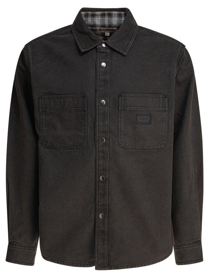 StüSsy Jackets & Coats Jackets and Coats - Black | 62ea9cc32045cbdd25237d6e0451f27346b5a049