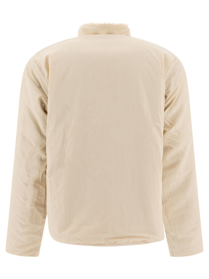 StüSsy Sherpa Jackets and Coats - Beige | db40346a93da6e84e00b291f6cd1a6043ba3dde3