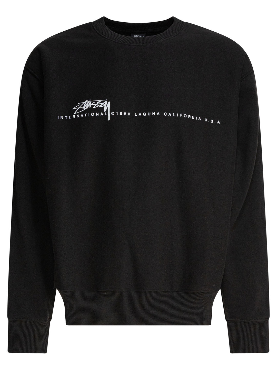 StüSsy  Sweatshirts - Black | 1ab3266f3eda001e693c0b6994876fb8a81ed5f2