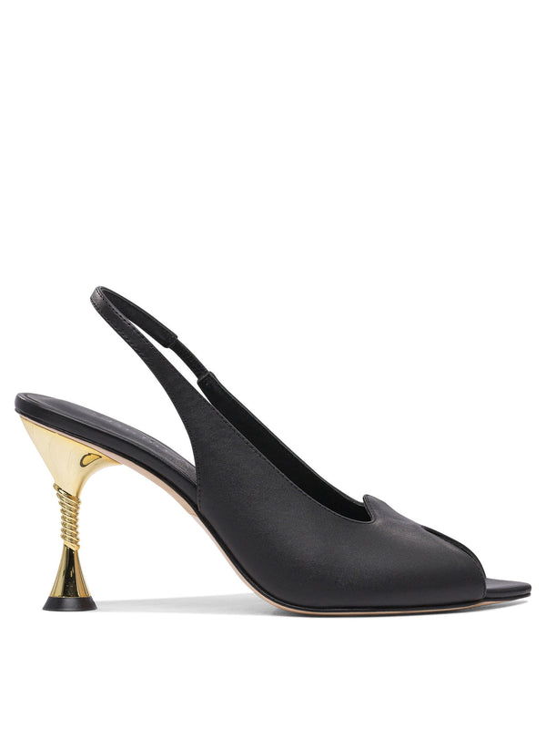 Helix 90mm Heeled Shoes Black