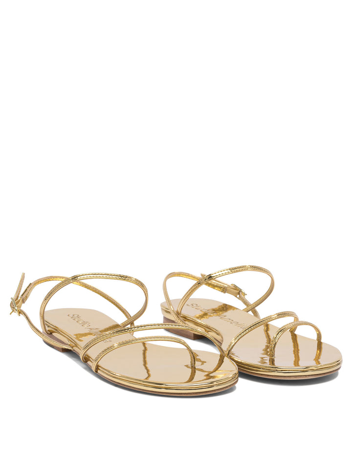 Studio Amelia  Sandals - Gold | d5f2c56f18ae48b6388eb75aad5d093299bc0a80