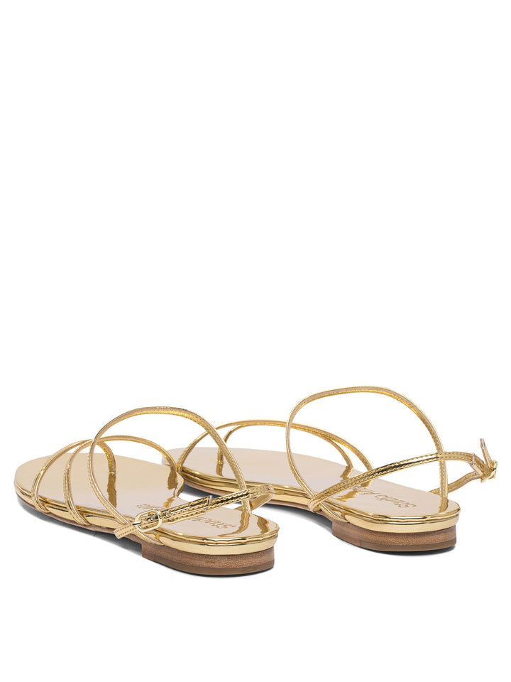 Studio Amelia  Sandals - Gold | 33007857e26144a6e37a49f1b51caac50a0bec03