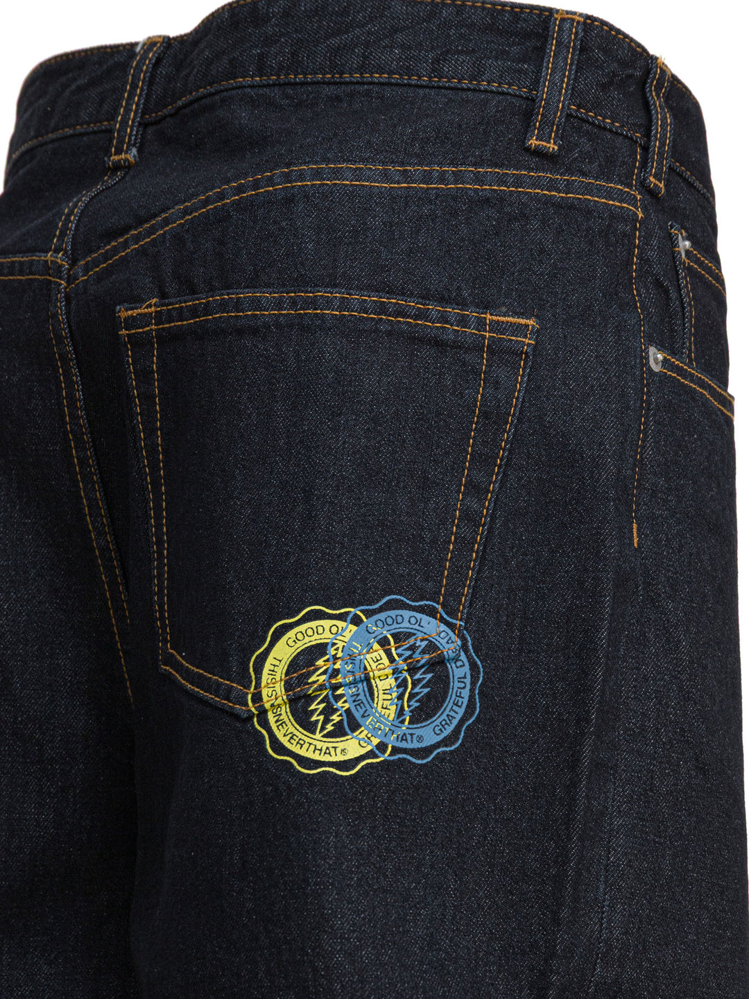 Thisisneverthat® Gd Overlap Lightning Shorts - Blue | dd992efdfbcbac80e6e2b86fc569b098b7022e5d