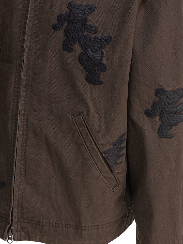 Thisisneverthat® Gd Dancing Bears Jackets and Coats - Brown | d2e8df6d974f520dc265c4ffc8bb87f82847d54c
