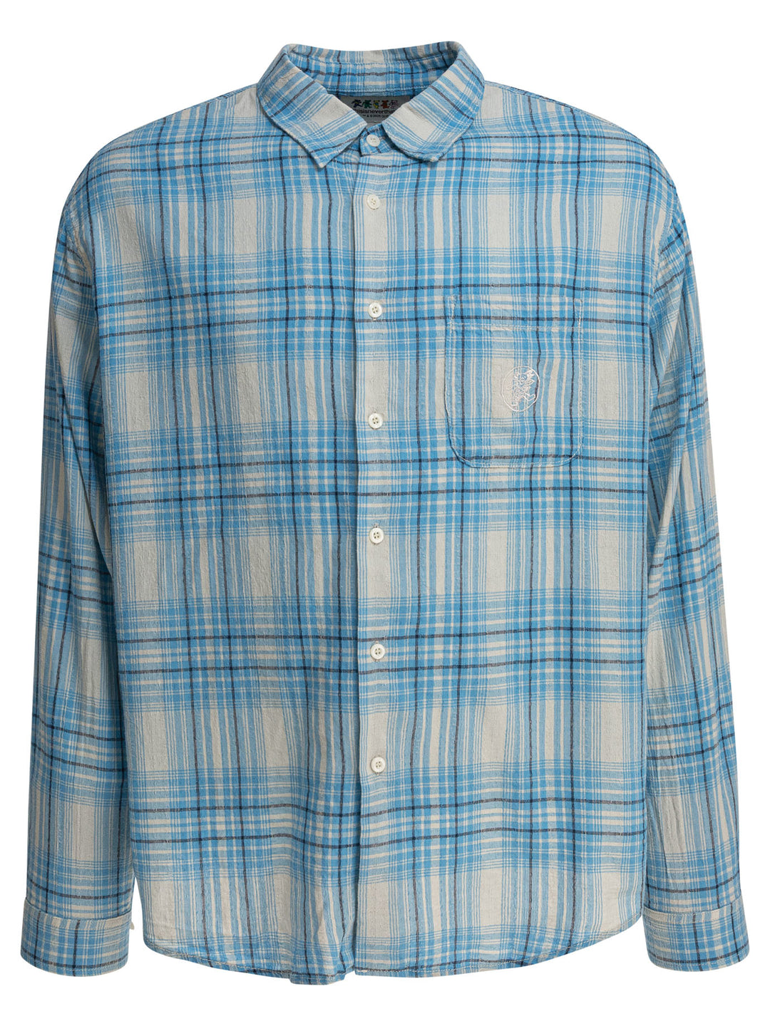 Thisisneverthat® Check Shirt Shirts - Light blue | 22038ac86f366ed317121e3545c424b9805520d0
