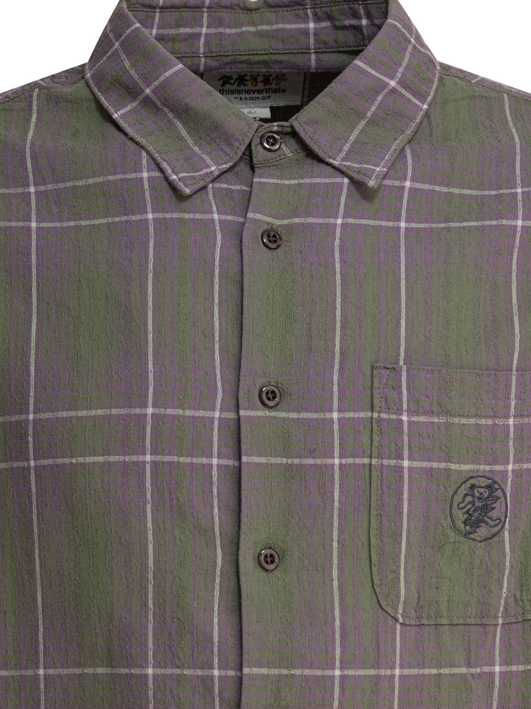 Thisisneverthat® Check Shirt Shirts - Green | d7785ac7a2b71be761045f67af3166efe534e783