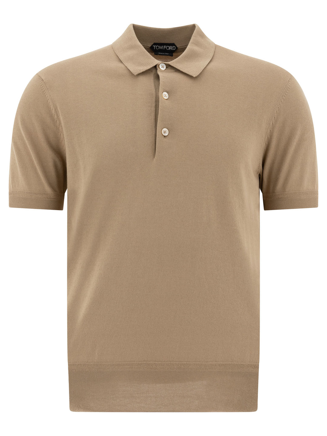Tom Ford Cashmere And Silk Polo Shirt Polo shirts - Beige | a64d085ba6b9aefdf318b1957605e9762db80935