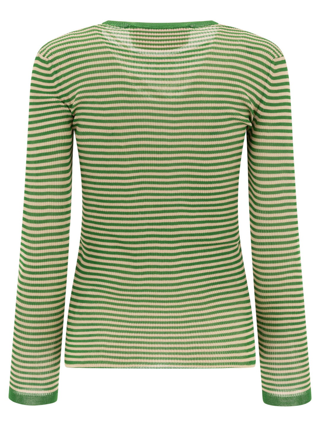 Valentino Silk Crewneck T-Shirt T-shirts - Green | c210af3fe94ea8b80adb4ef4cc89a5b6823e0727