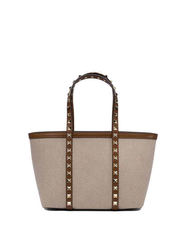 Valentino Garavani Rockstud Handbags - Beige | a91494f6133a8c06729535b449e3b8eb142a0436