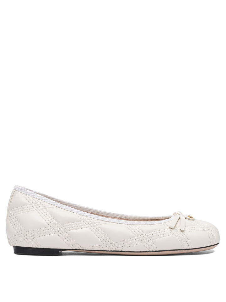 Valentino Garavani Quiltie 67 Ballerinas - White | 037d59d0aefd60a8083ce6dc90ad5f35227a4d20
