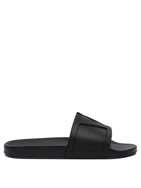Slides With Vlogo Sandals Black