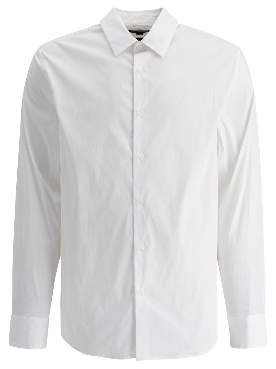 Vince Cotton Poplin Shirt Shirts - White | 5720d164e2b4819fbb479aeaaa127778c7764886