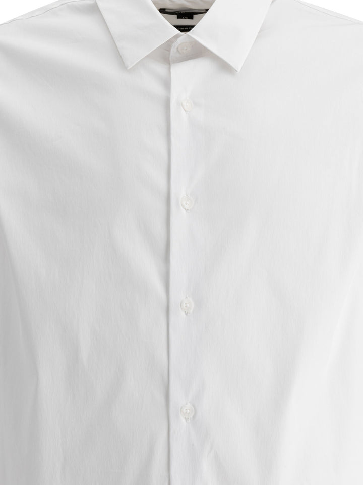 Vince Cotton Poplin Shirt Shirts - White | aad6b84546c69657935a3d391e411a53d12cea76