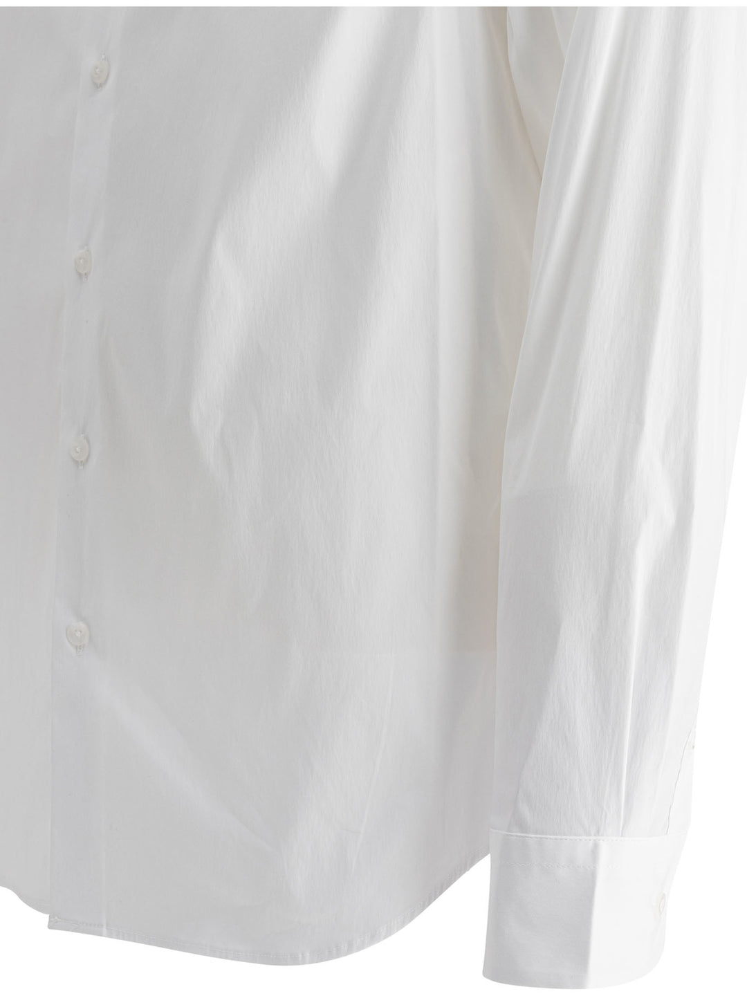 Vince Cotton Poplin Shirt Shirts - White | 0293c3e0592b61dd753c5727710da4cb093b358c
