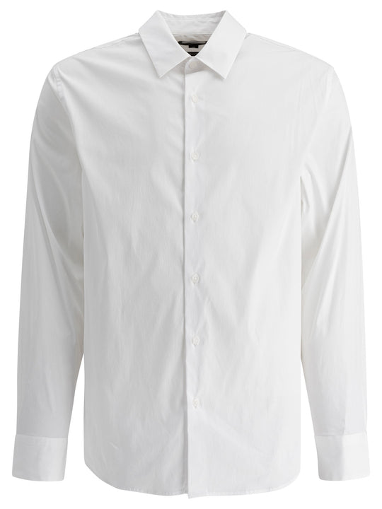 Cotton Poplin Shirt Shirts White