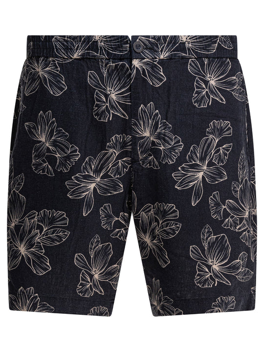 Floral Shorts Blue