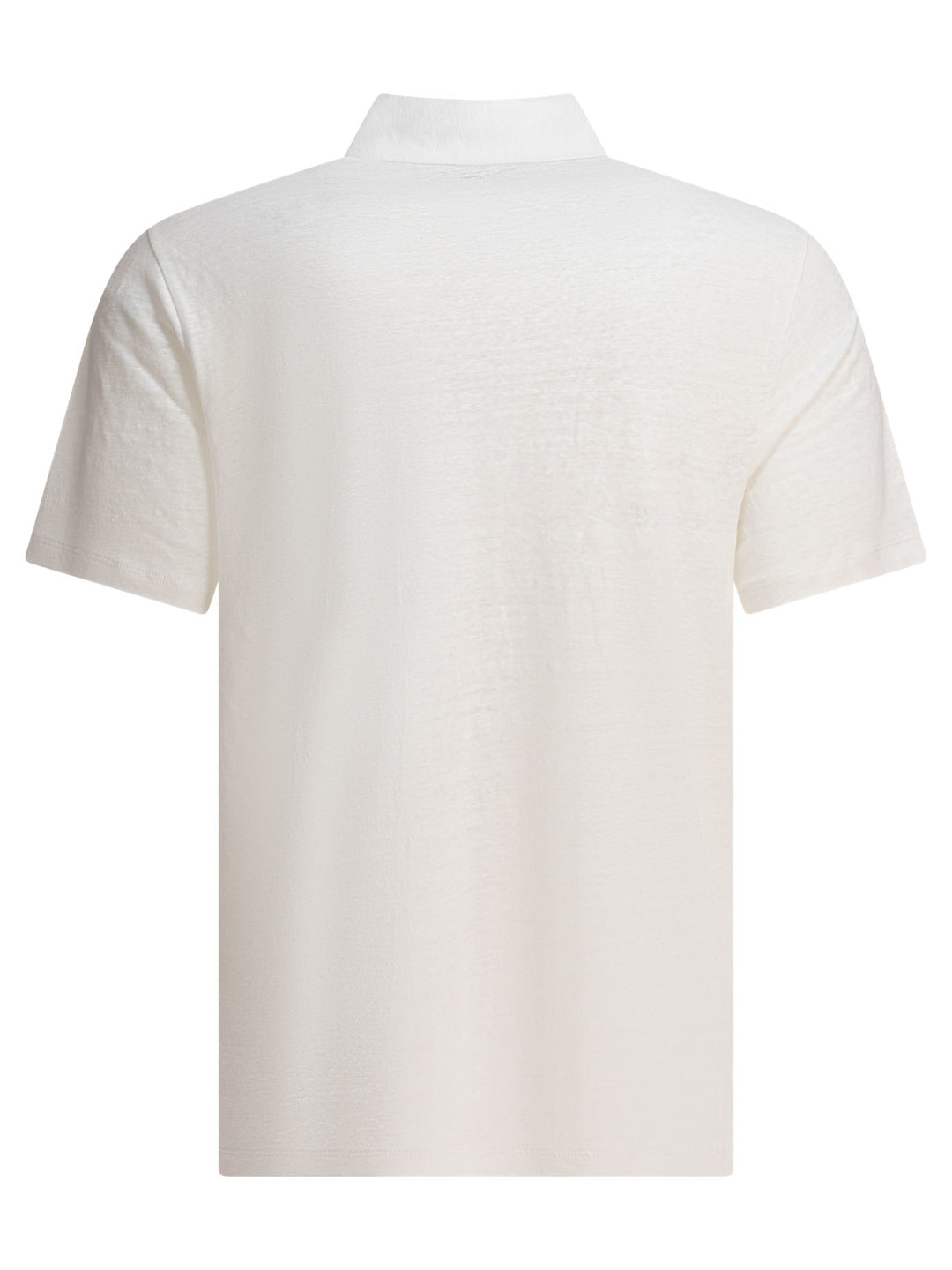 Vince Linen Polo Shirt Polo shirts - White | 40b8a2a1c6085655c816cb6fc23248d23bfc94f2