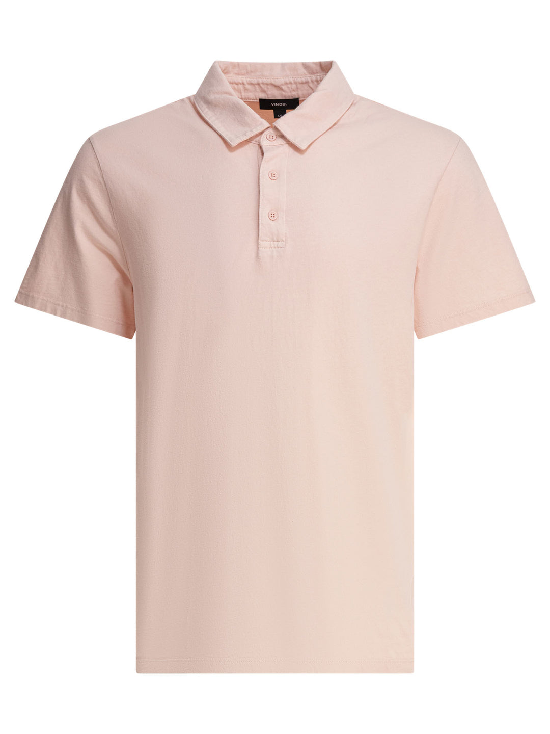 Vince Cotton Polo Shirt Polo shirts - Pink | 6542bd38ce132632ff3c9407017084279b370ca7