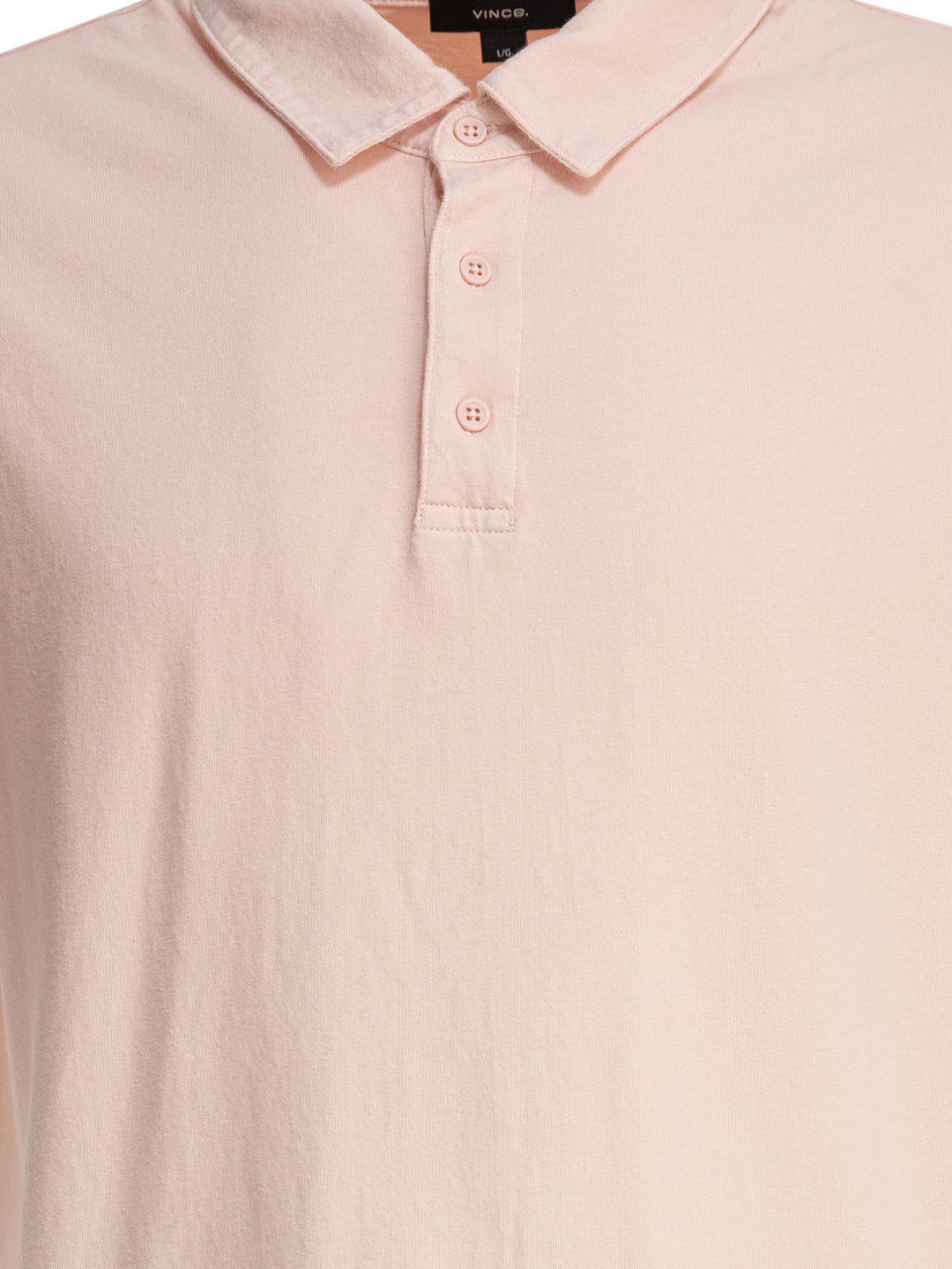 Vince Cotton Polo Shirt Polo shirts - Pink | 743f24e6da9ff79944dd1bd381b9f0a89330c8ed