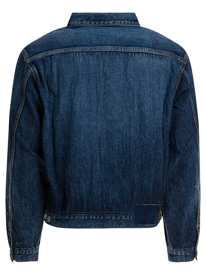 Visvim Ss 101x Jkt Dmgd-1010 Jackets and Coats - Blue | 8705b1c93064a6564f929f50c887776d857dc0b8