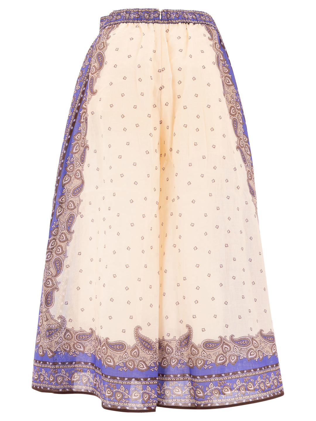 Zimmermann Maxine" Wide-Leg Pants Trousers - Beige | 894ddd83e49b5514ec374adf0fc5e3cf2a8227aa