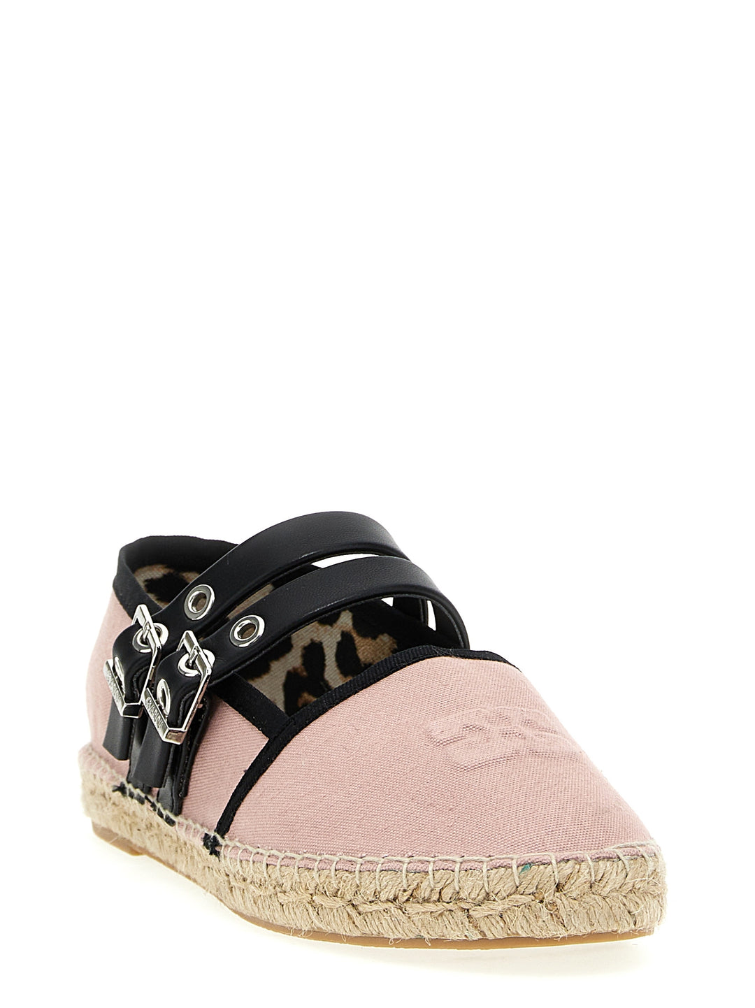 Espadrilles Straps Flat Shoes Pink