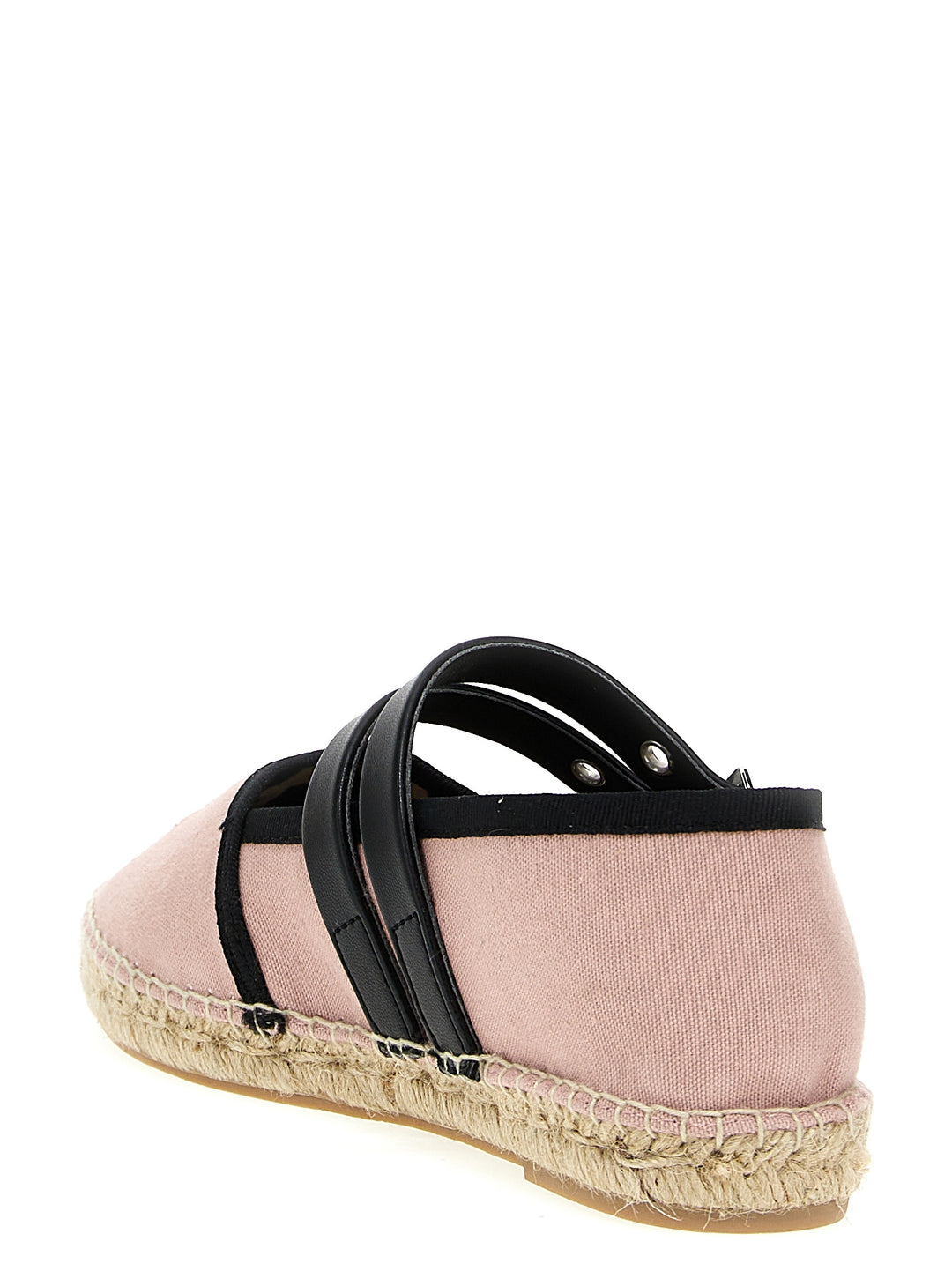 Espadrilles Straps Flat Shoes Pink