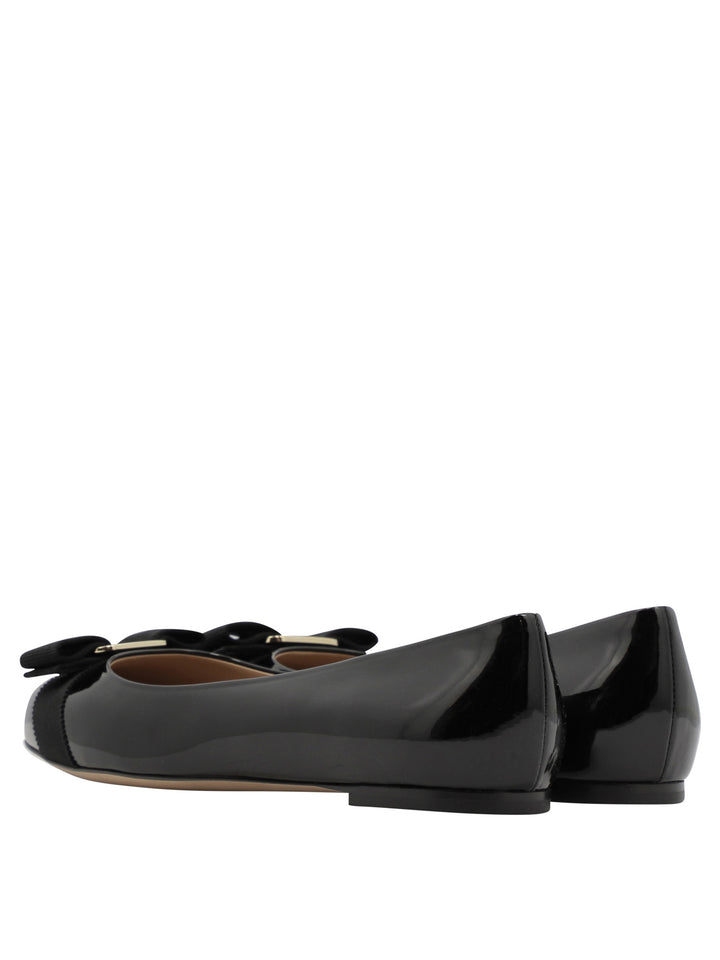 Ferragamo  Ballerinas - Black | 1a0f81b2c80397b0f71ef73a2ff272bc6f5be761