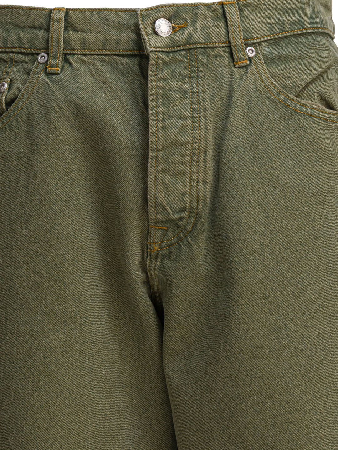 StüSsy Big Ol Jeans - Green | 458191e344801200d9623ccb3ee27a835f64cb70