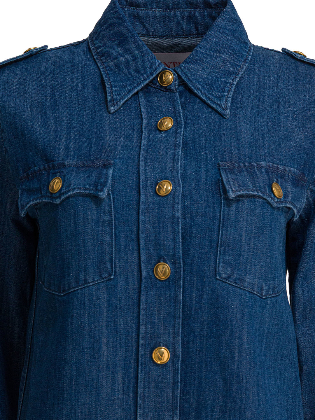 Valentino Western Style Shirt Shirts - Blue | 313946a6afea3e67bbf75f43f55df94138706169
