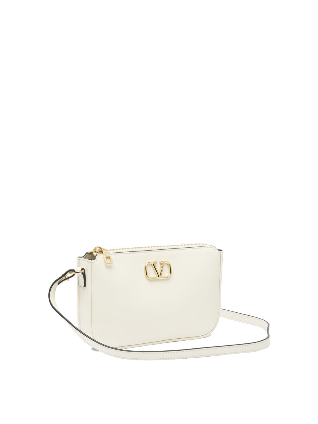 Valentino Garavani Vlogo Signature Shoulder Bag Shoulder Bags - White | d89718c8a78434d64382c26508d0ed1f225ec182
