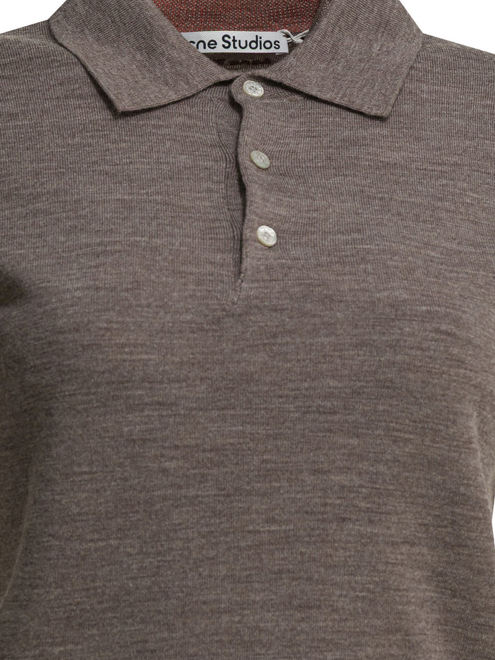 Acne Studios  Knitwear - Brown | d26100e5679d9912cffcc36d5442d2b625584002