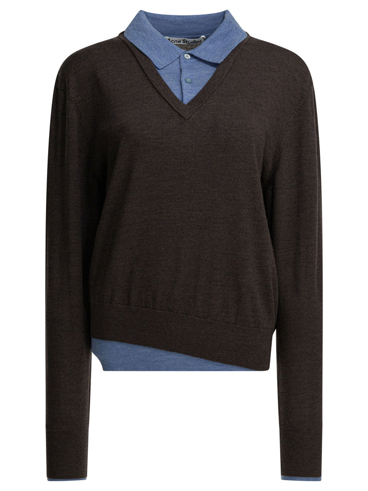 Acne Studios  Knitwear - Brown | 7e2f9d4748fc56198d3828ed2843d37ce5e45b2e