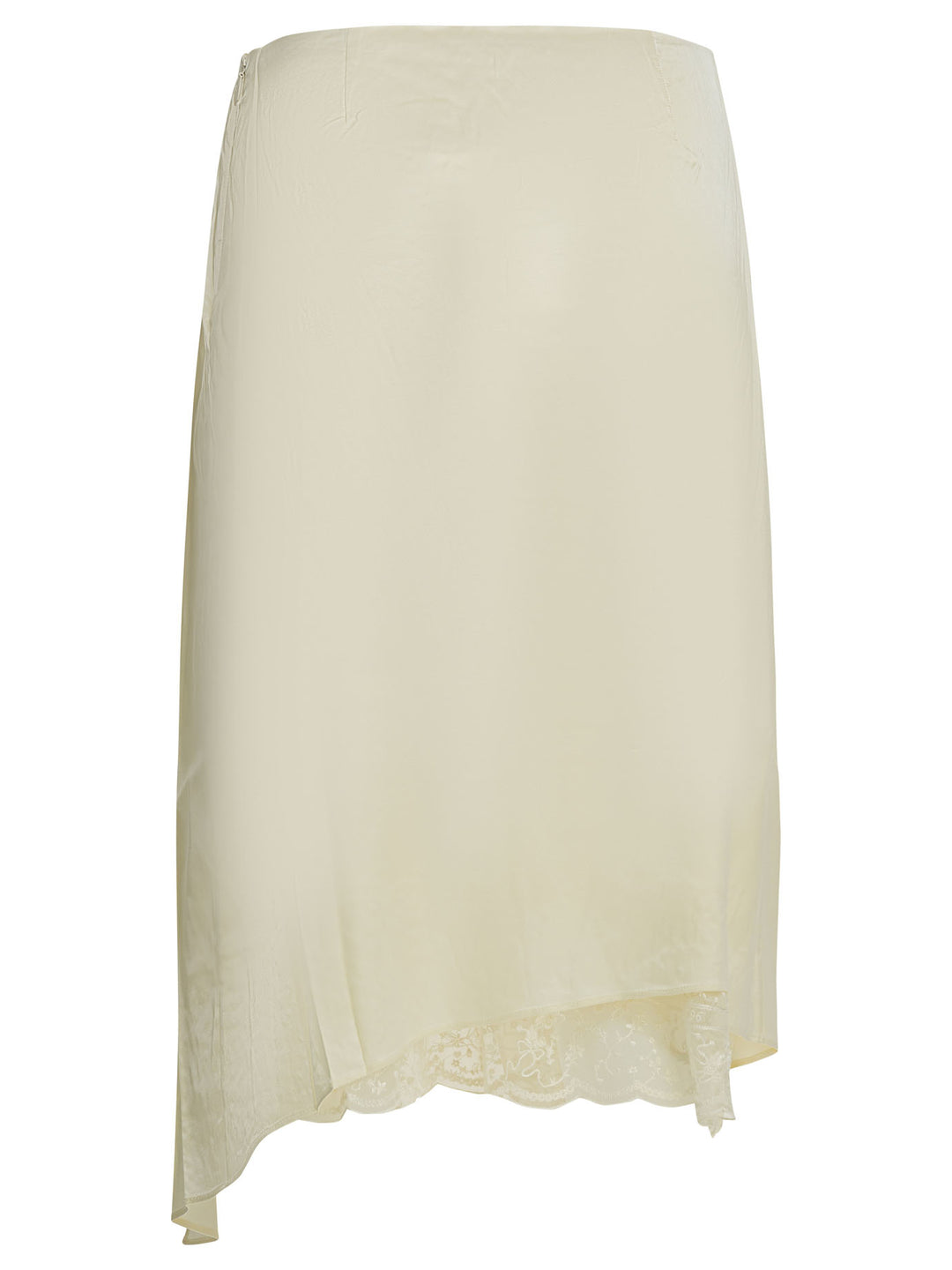 Acne Studios Asymmetrical Midi Skirt Skirts - White | 9e66880a2075565efb28e29f5bdee450c91ad0f4