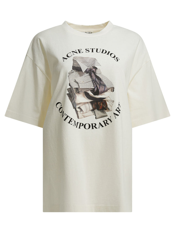 Acne Studios  T-shirts - White | b7132a4ba49877019e13c3375c11fe4542b7b822