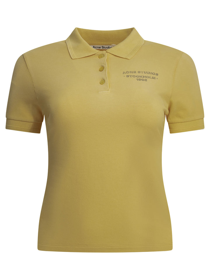 Acne Studios  Polo shirts - Yellow | fe44ca3625bf26dc75c1f2f51e92f6c0c4c82e25