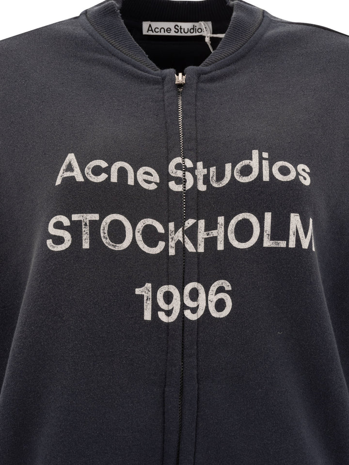 Acne Studios  Sweatshirts - Black | 2dd9db99164b52aa3da5647e978ef2b48f8c978f